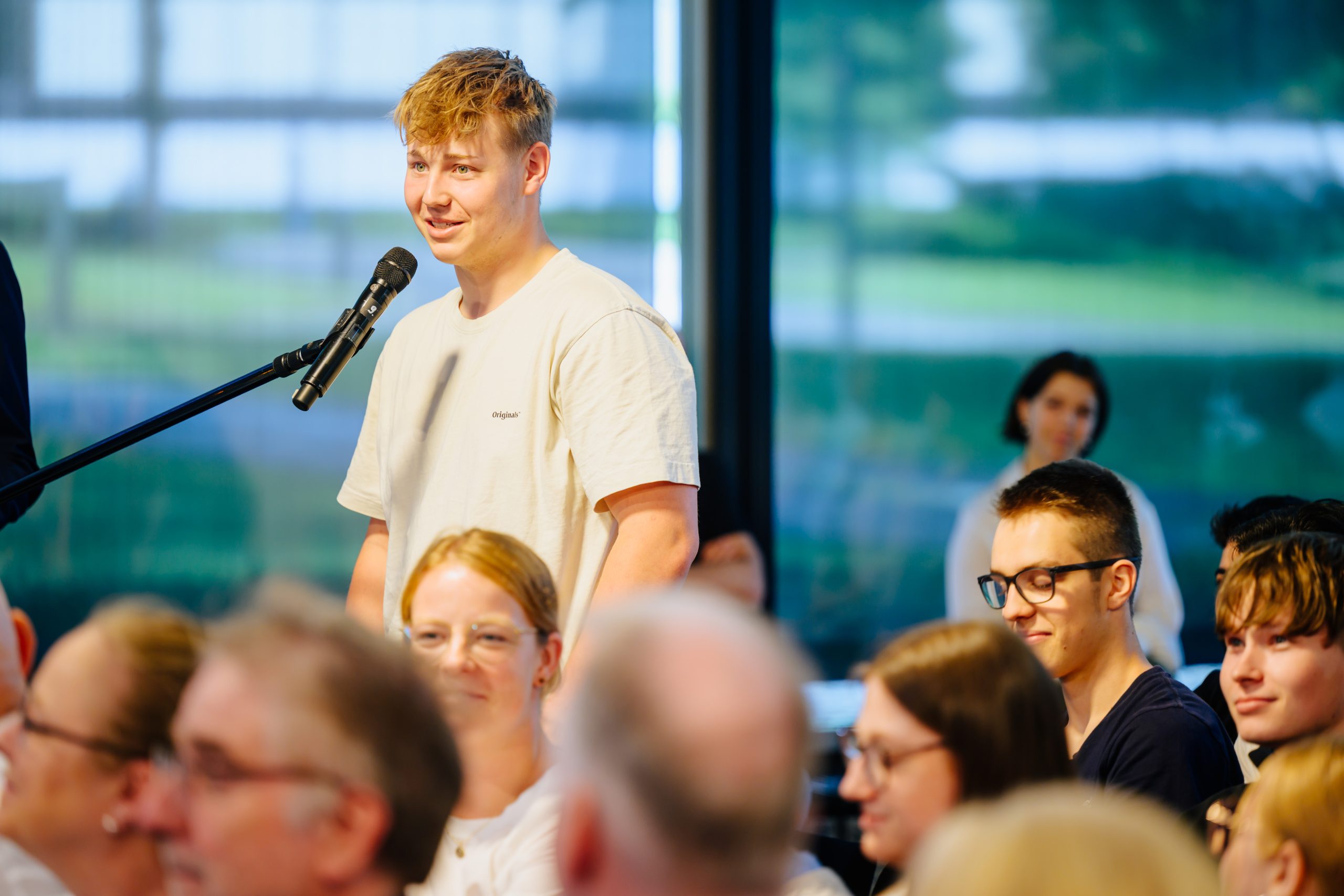 The majority of young people wish to engage in society and take on responsibility